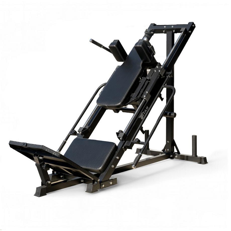 Titan  Presse de musculation à cuisses "Leg press" réglable en acier Titan 