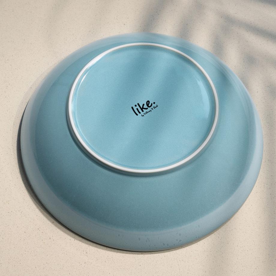 like. by Villeroy & Boch Plat creux de service Perlemor Aqua  
