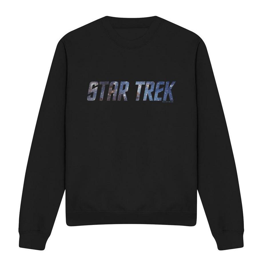 Star Trek Star Trek Logo Stampa Felpa  