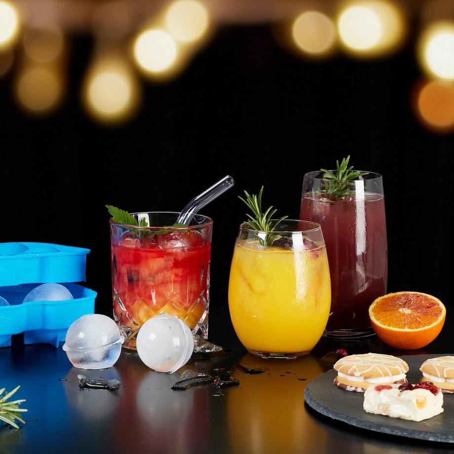 Northio Lot de 2 moules à glaçons en silicone  