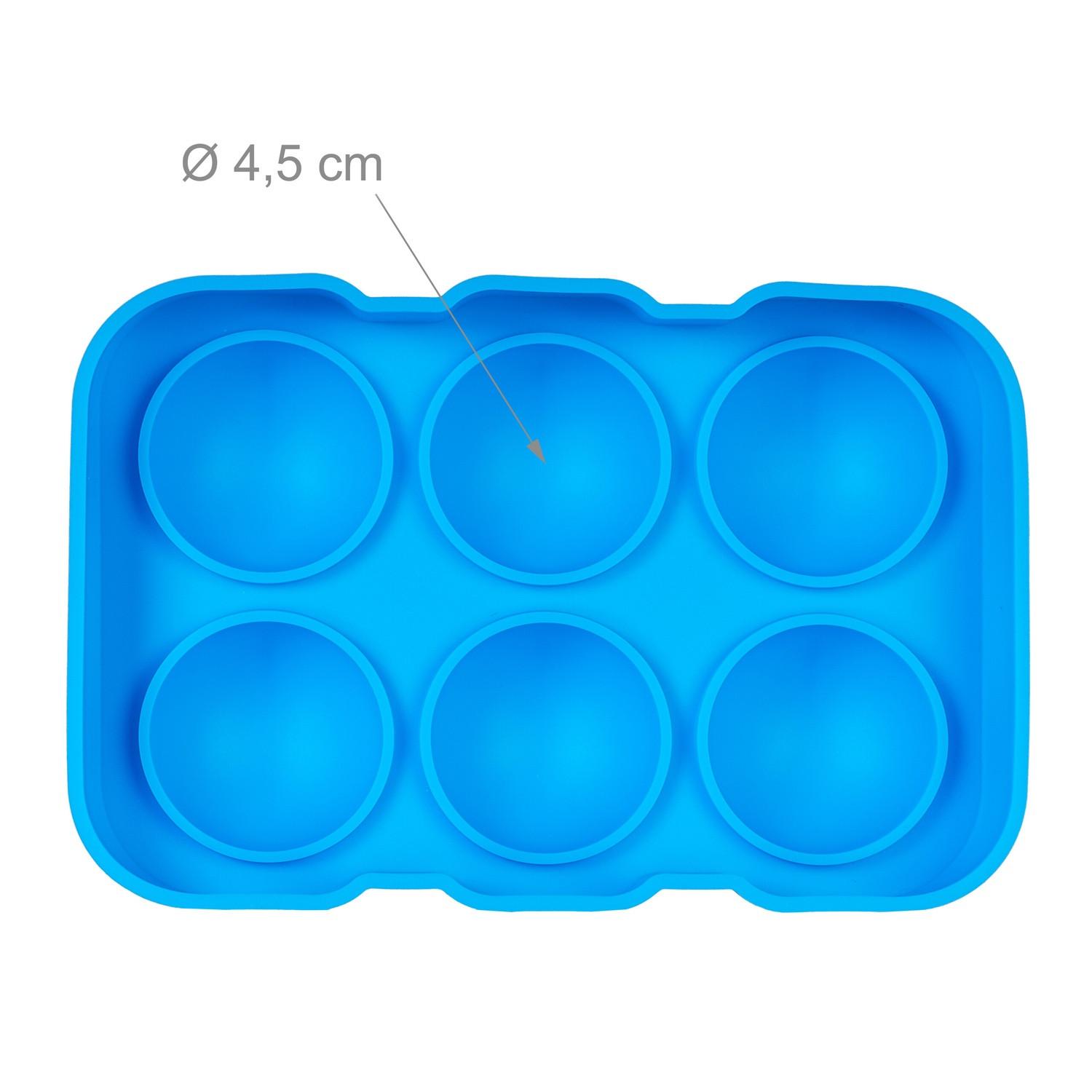 Northio Lot de 2 moules à glaçons en silicone  