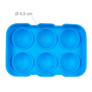 Northio Lot de 2 moules à glaçons en silicone  