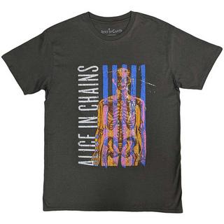 Alice In Chains Skelett Grafik T-Shirt  