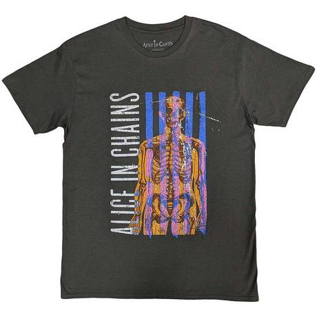 Alice In Chains Skelett Grafik T-Shirt  