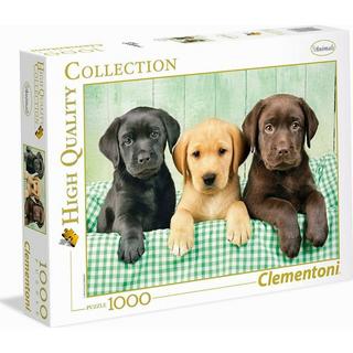 Clementoni  Puzzle Drei Labradore (1000Teile) 