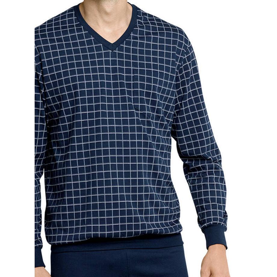 Schiesser Bequem sitzender Langarm Pyjama  