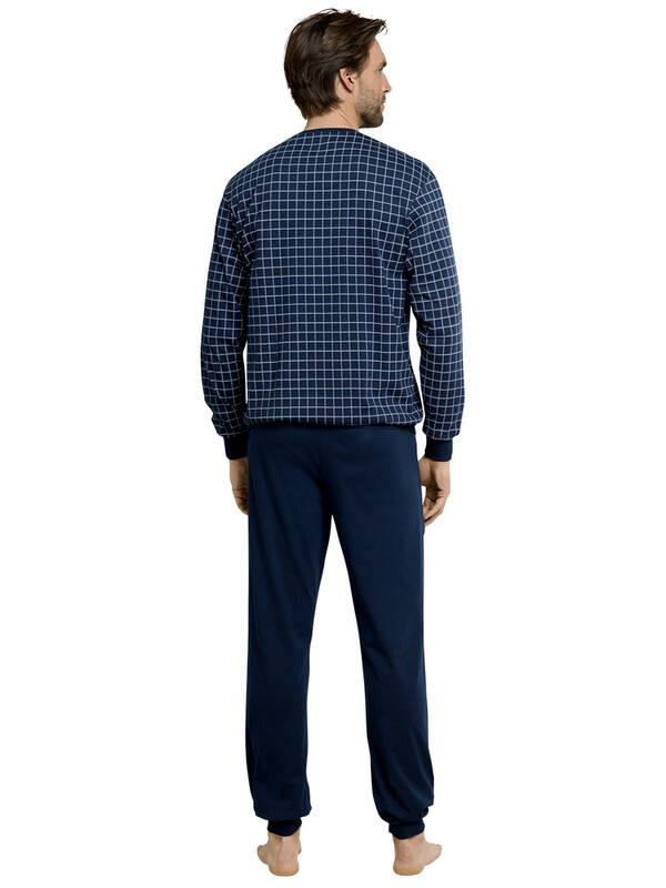 Schiesser Bequem sitzender Langarm Pyjama  