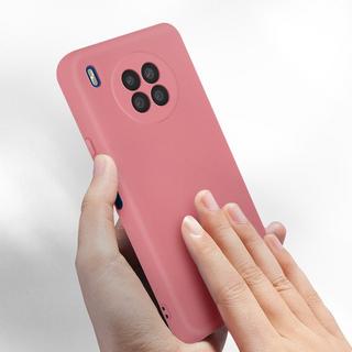 Avizar  Cover Silicone Huawei Nova 8i Rosa 