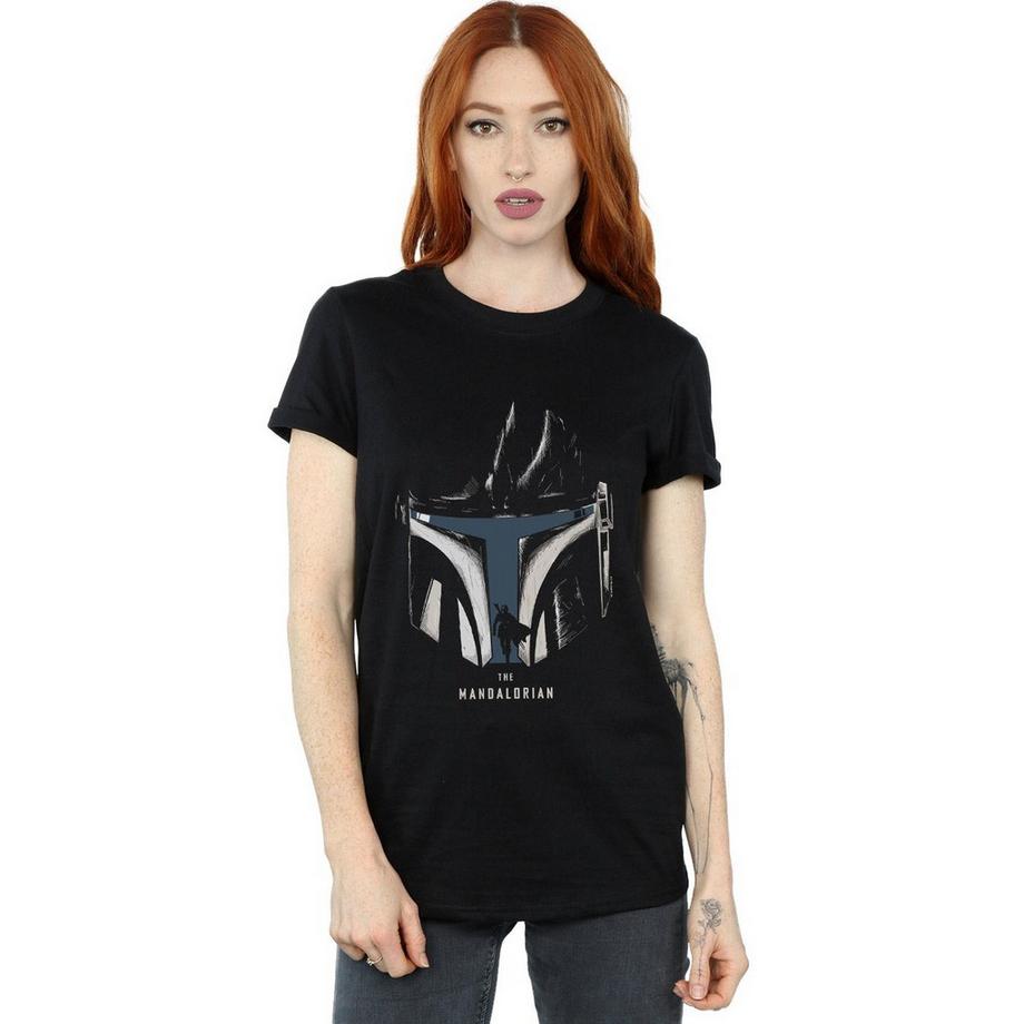 STAR WARS The Mandalorian T-Shirt Imprimé  