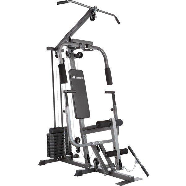 Tectake  Kraftstation home gym mit Bankdrückmodul 