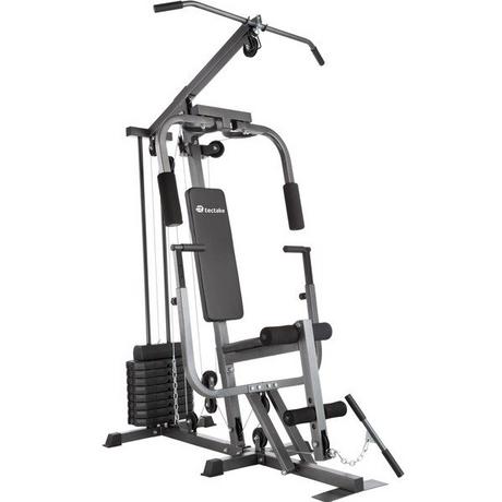 Tectake  Station de Musculation Banc Appareil Complet Chest Press 