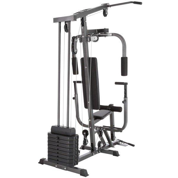 Tectake  Kraftstation home gym mit Bankdrückmodul 