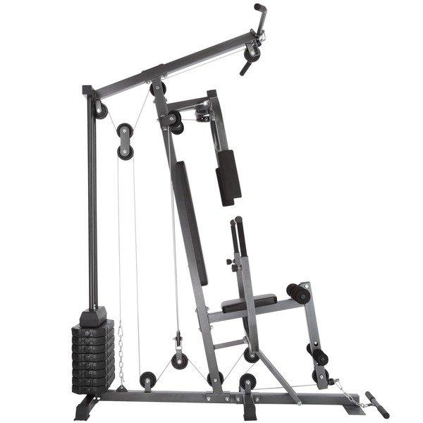 Tectake  Kraftstation home gym mit Bankdrückmodul 