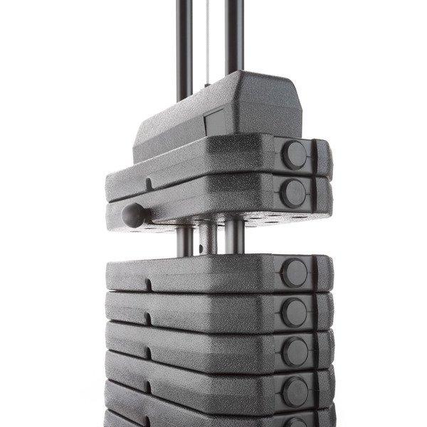 Tectake  Kraftstation home gym mit Bankdrückmodul 