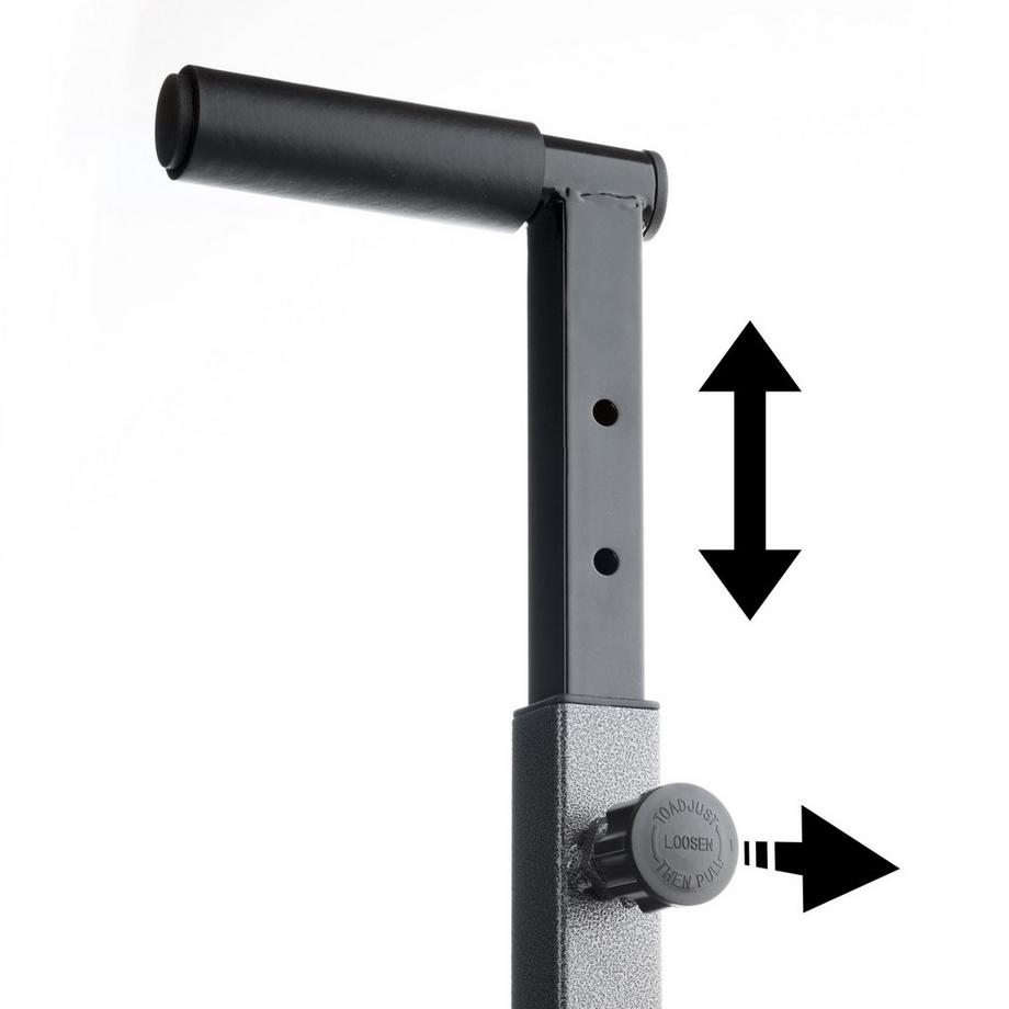 Tectake  Stazione fitness multifunzione  Hulk  con butterfly, leg extension e modulo butterfly regolabile in altezza 