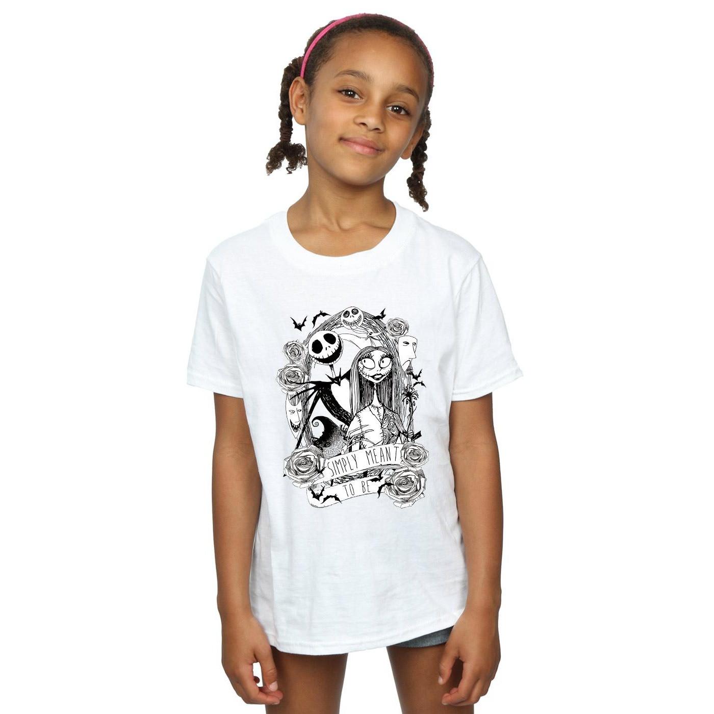 Disney  Nightmare Before Christmas Simply Meant To Be TShirt 