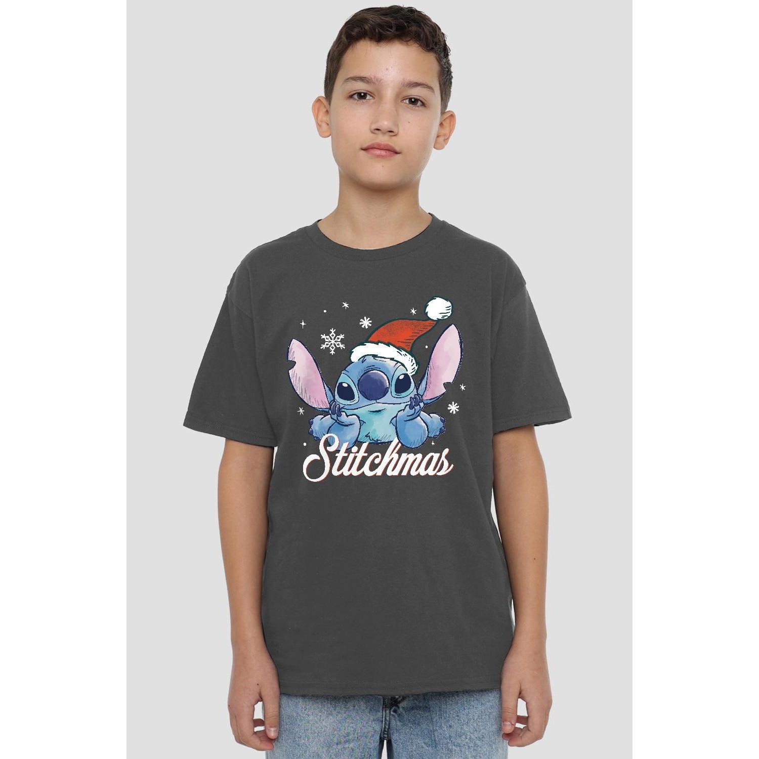 Lilo & Stitch  Tshirt A STITCHMAS CHRISTMAS Enfant 