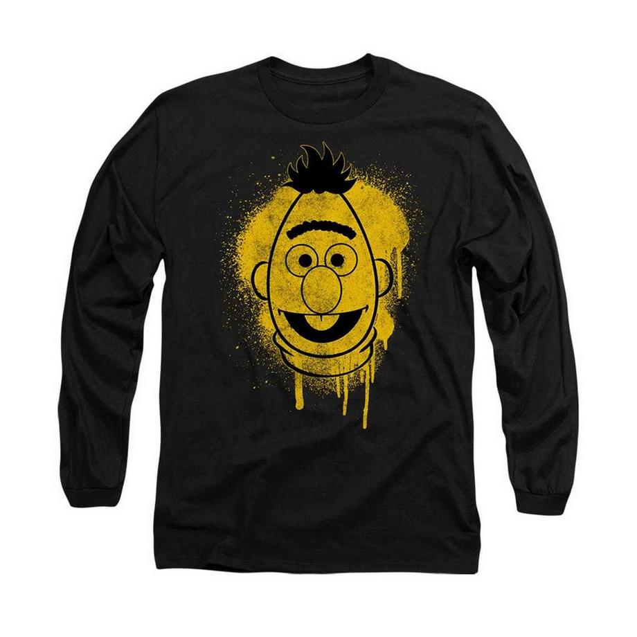 T-ShirtManches Longues Motif Bert Motiftyle Graffiti
