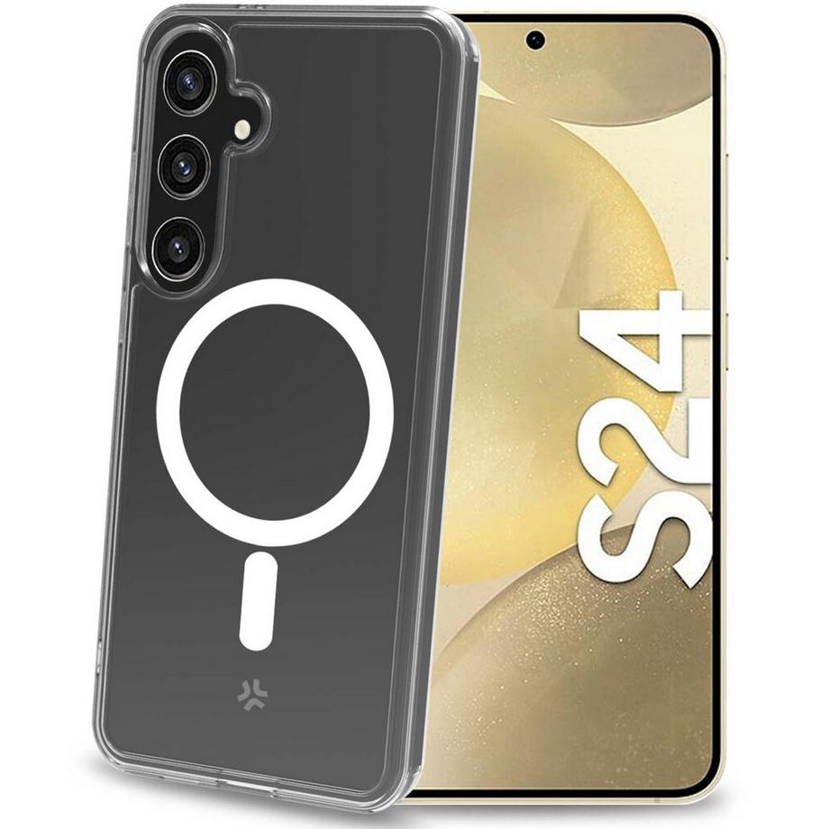 Celly  Gelskinmag Coque TPU Magnétique Galaxy S24 5G Transparente 