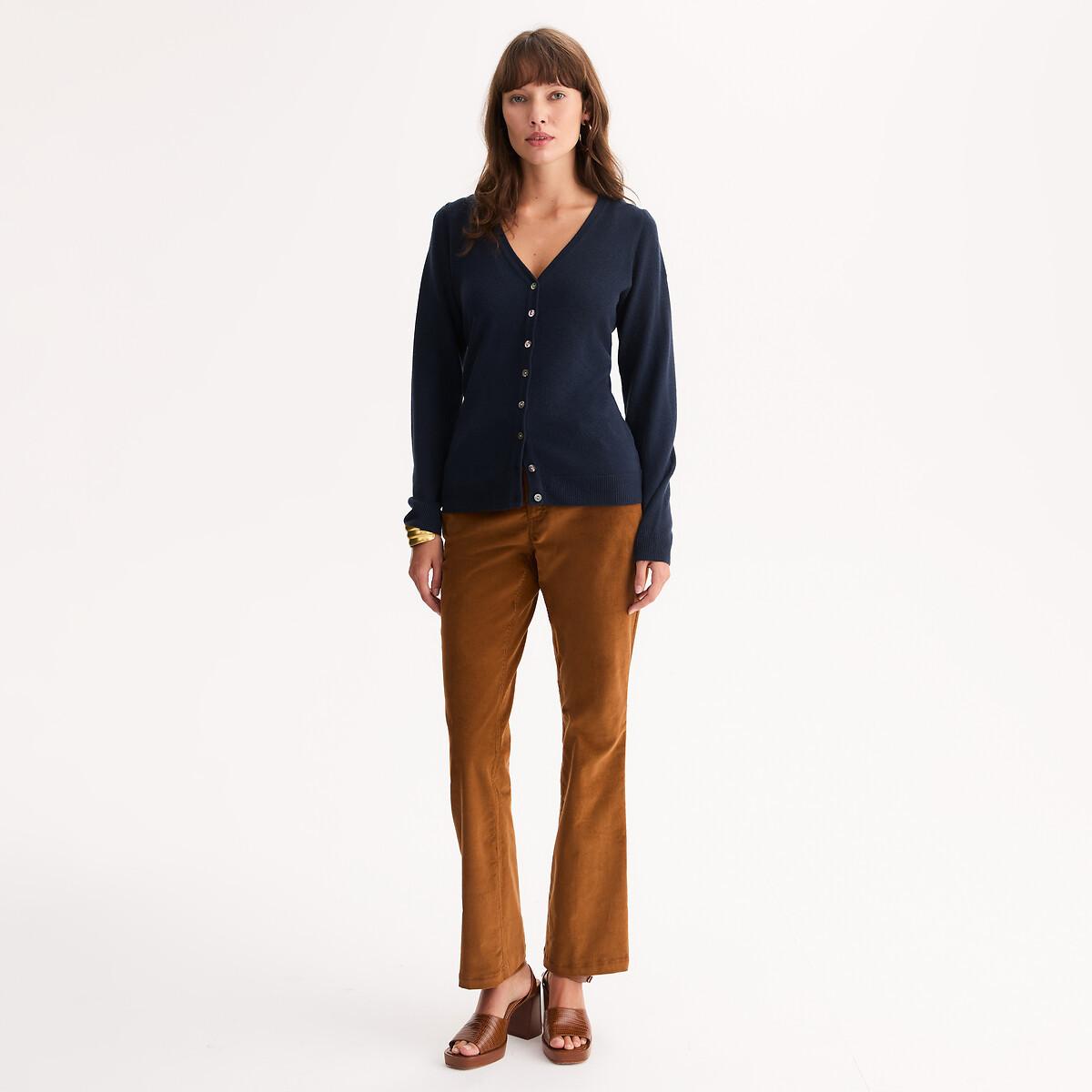 La Redoute Collections Cardigan Col V Maille Fine  