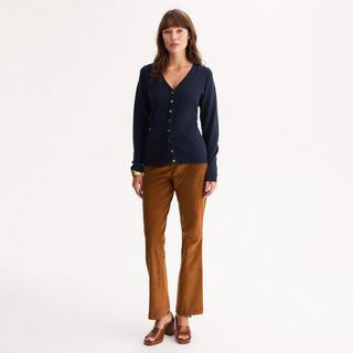 La Redoute Collections Cardigan Col V Maille Fine  