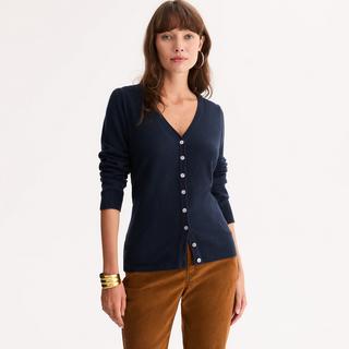 La Redoute Collections Cardigan Col V Maille Fine  