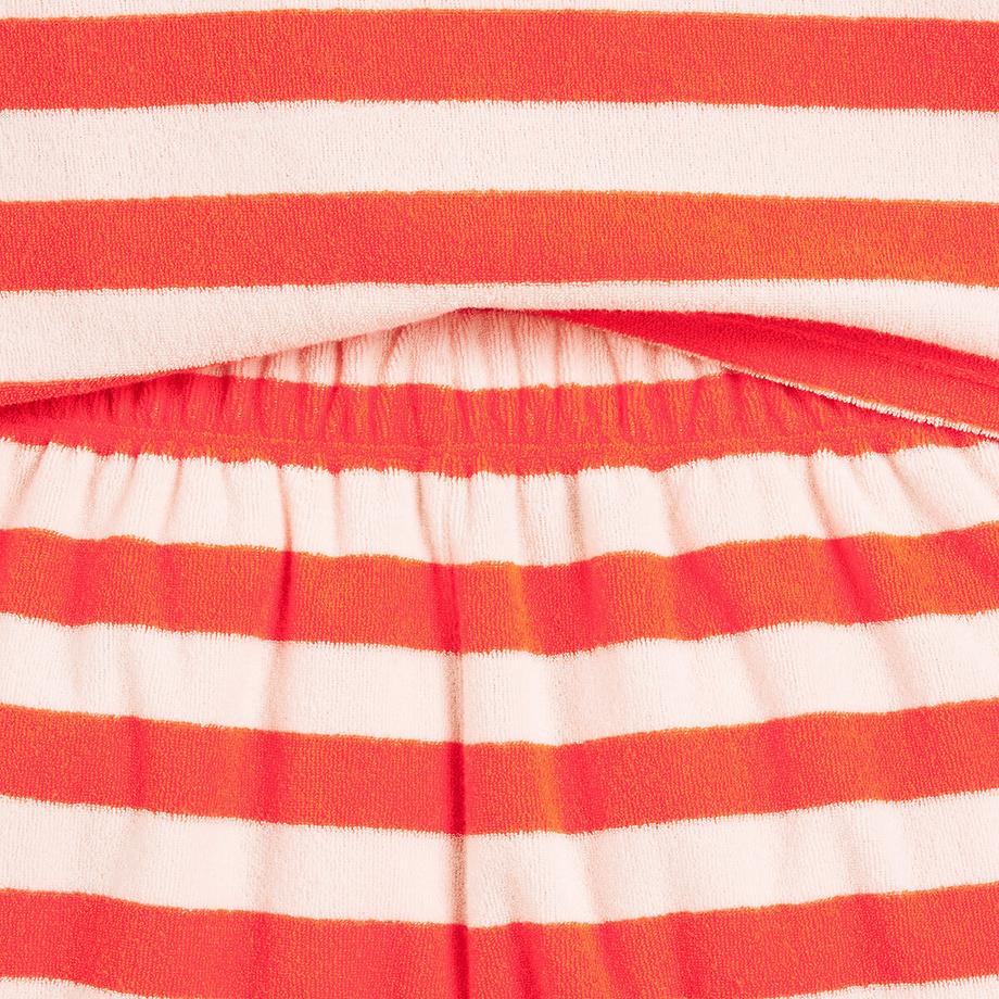 La Redoute Collections  Gestreifter Kurzpyjama aus Frottee 