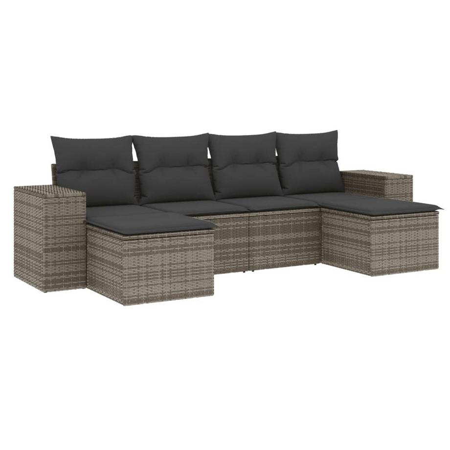 VidaXL Garten sofagarnitur poly-rattan  