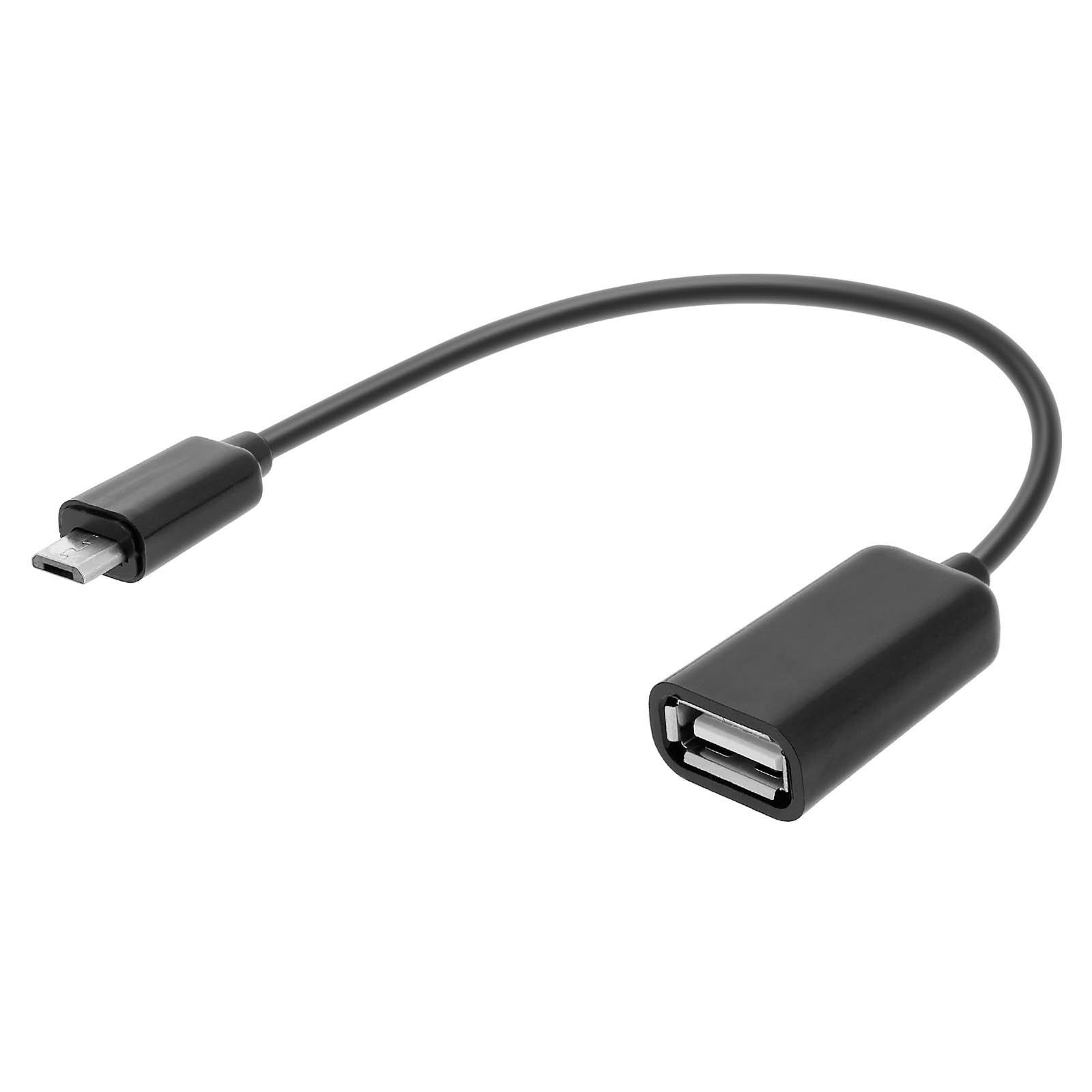 Avizar  Adaptateur Micro USB vers USB Femelle 