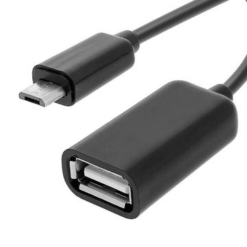 Micro-USB / USB Adapter Schwarz