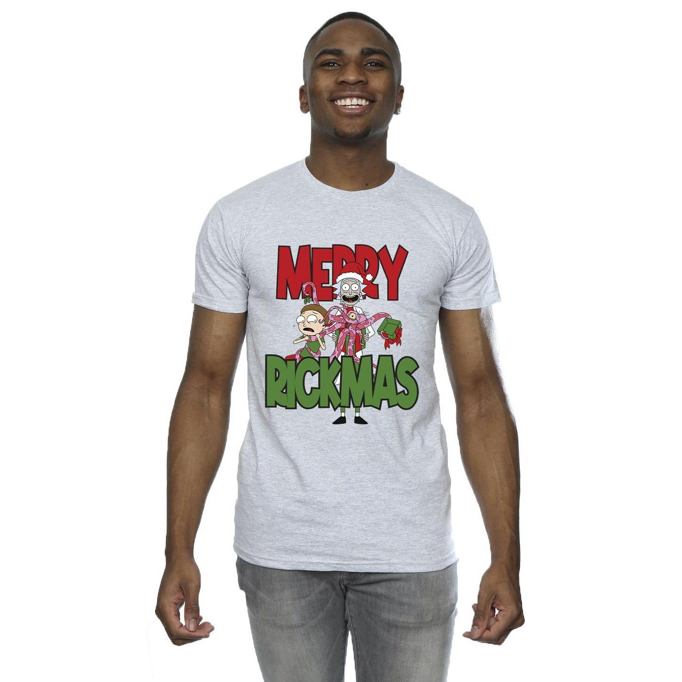 Rick And Morty Merry Rickmas T-Shirt  