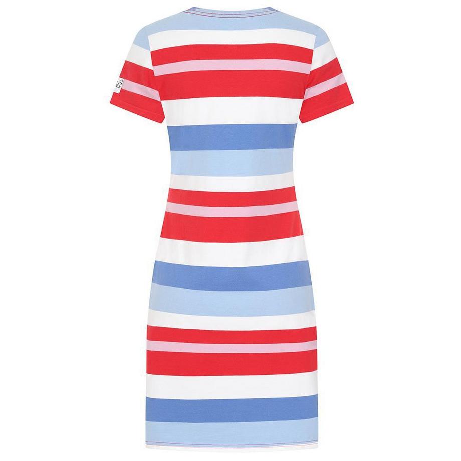 Lazy Jacks Gestreiftes T-Shirt Kleid  