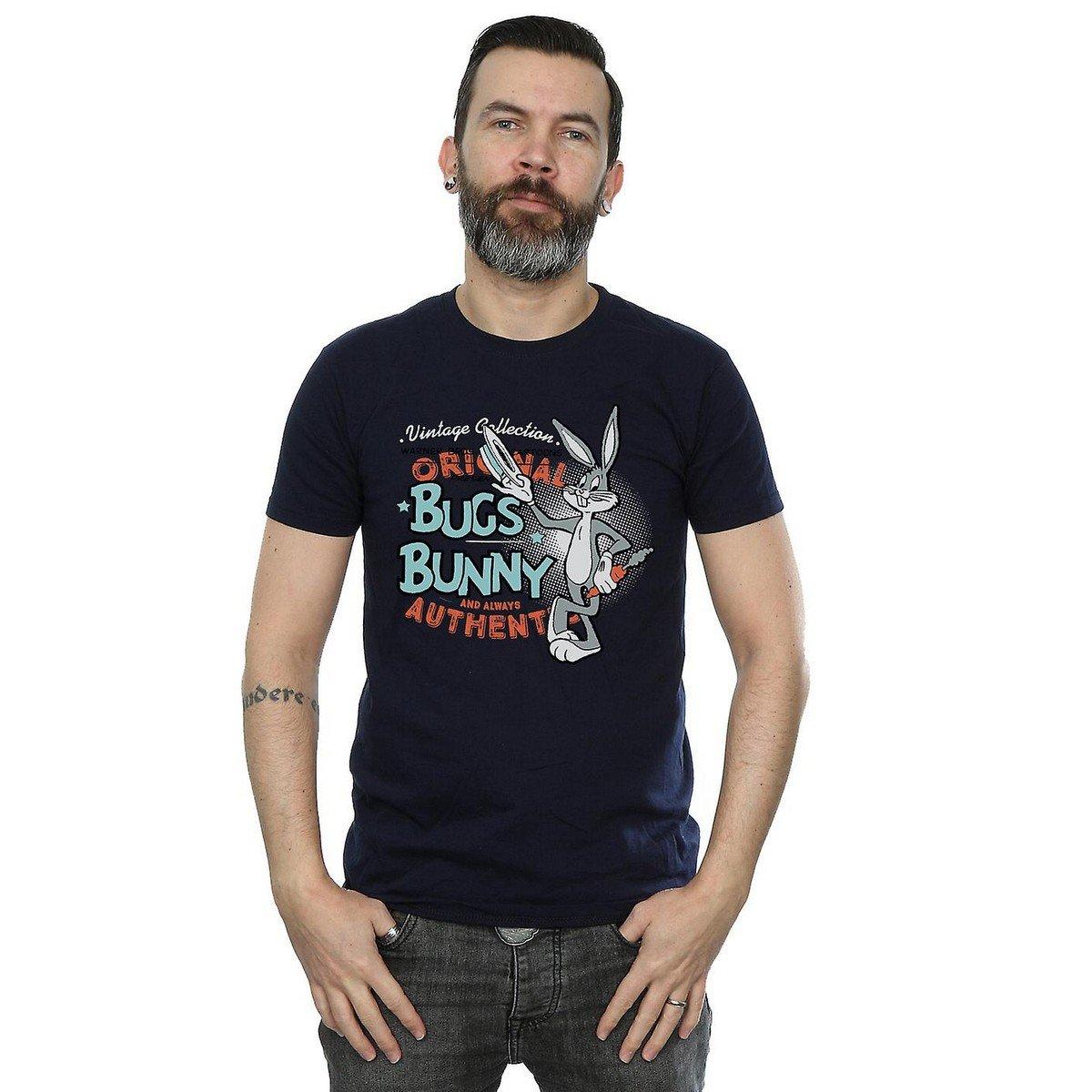 LOONEY TUNES Bugs Bunny Vintage Collection T-Shirt Stampa Grafica  