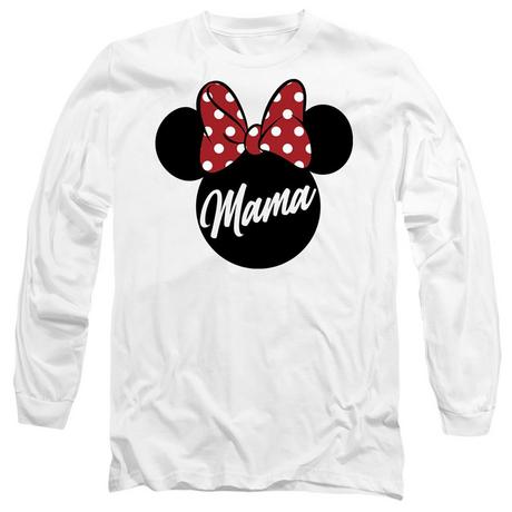 Disney Mama In Ears T-Shirt Maniche Lunghe  