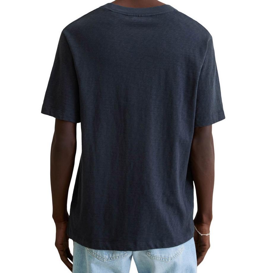 Marc O'Polo Denim T-shirt  Pack de 1 Confortable à porter-T-Shirt, SSL, Logo Print, Reg  