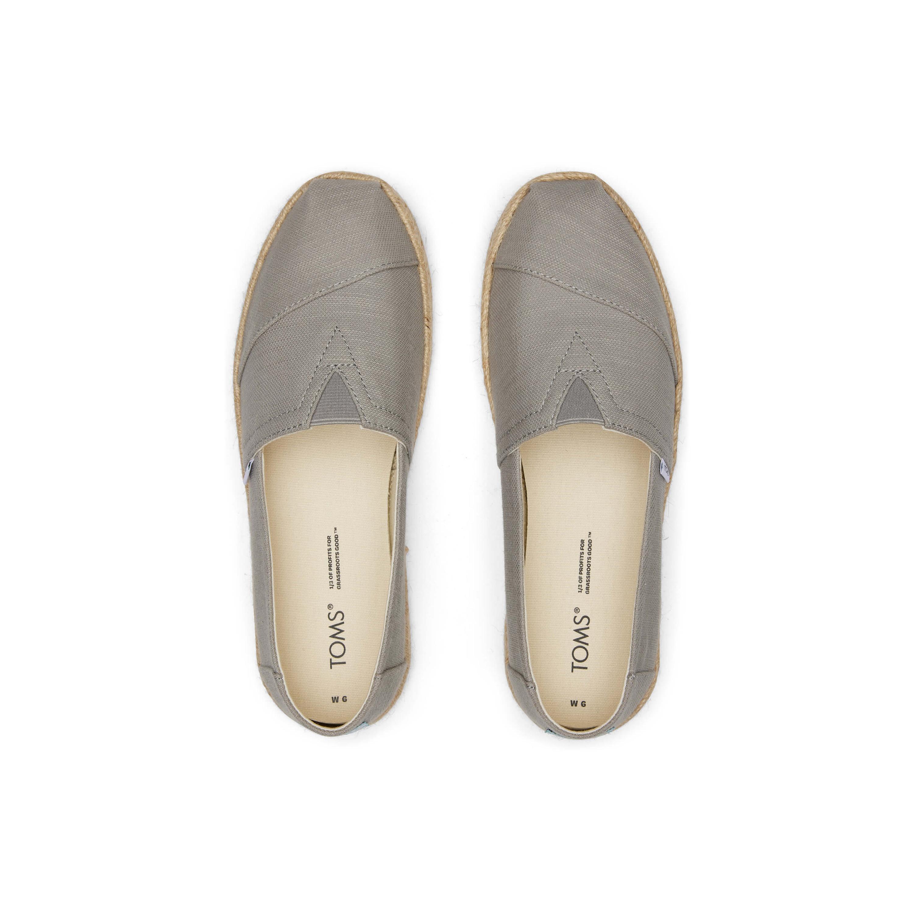 TOMS  espadrillas da donna  alpargata rope 