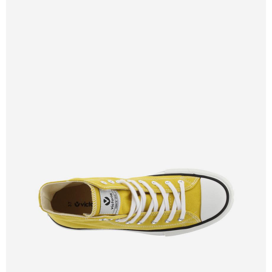 Victoria Tribu Bottine Canvas High-Top Sneakers  