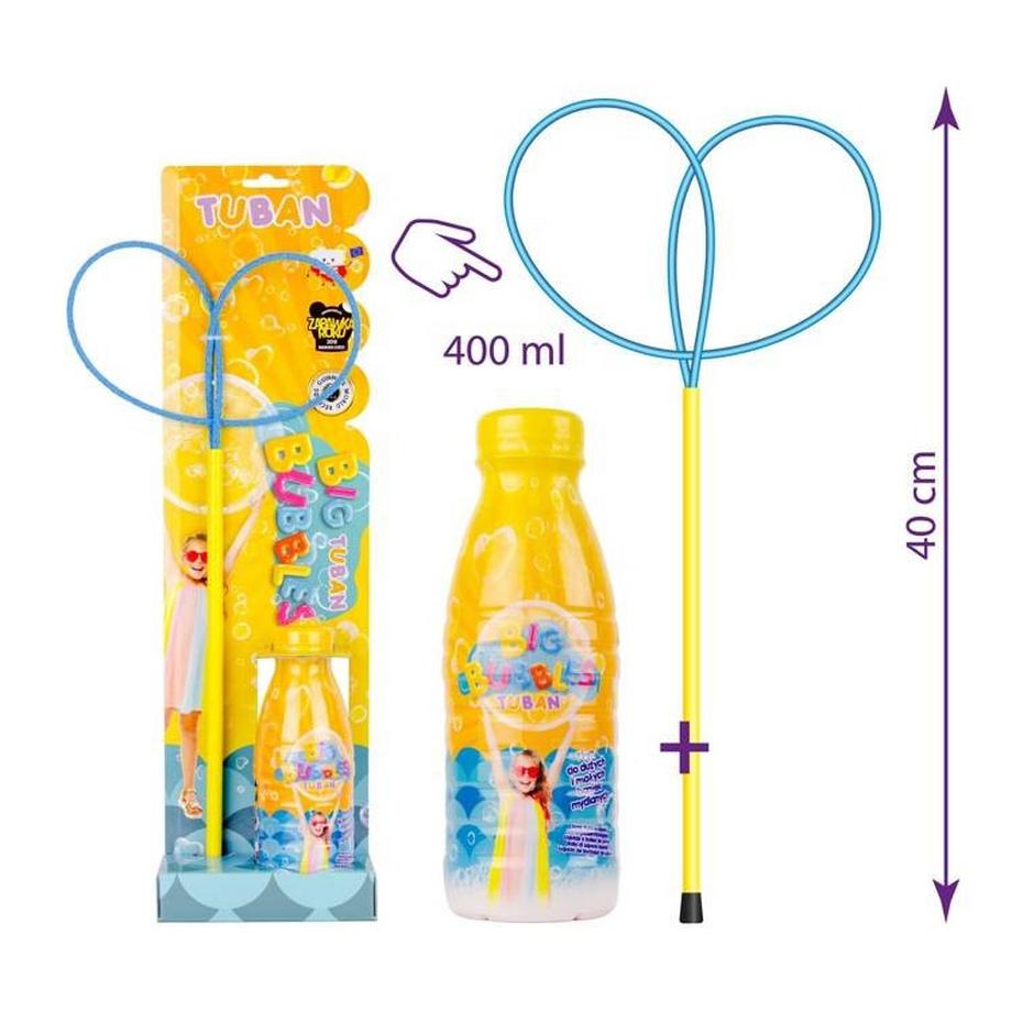 Pricenet  TUBAN hoop pro bulles de savon papillon + liquide 400ml 