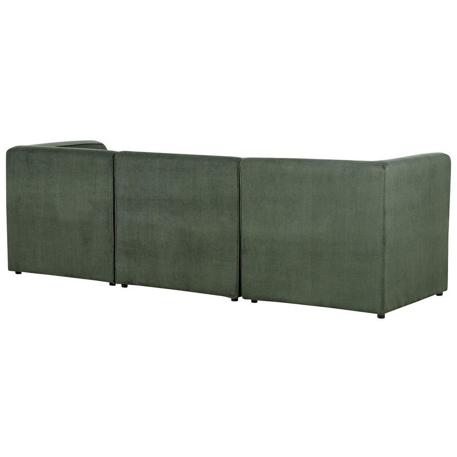 Beliani 3 Sitzer Sofa aus Cord  LEMVIG  