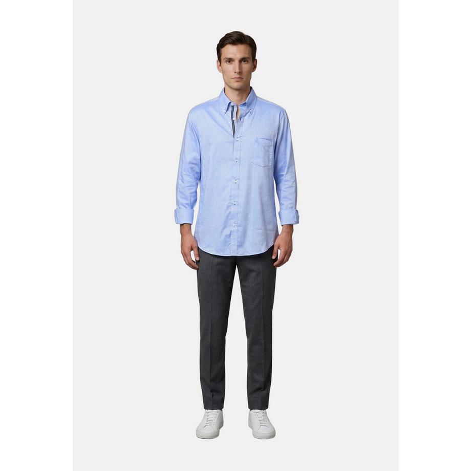 Navigare Chemise à Manches Longues Col Button-Down  