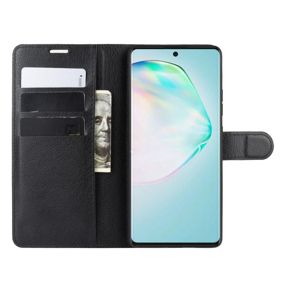 Cover-Discount  Galaxy S10 Lite - Etui en cuir coque noir 