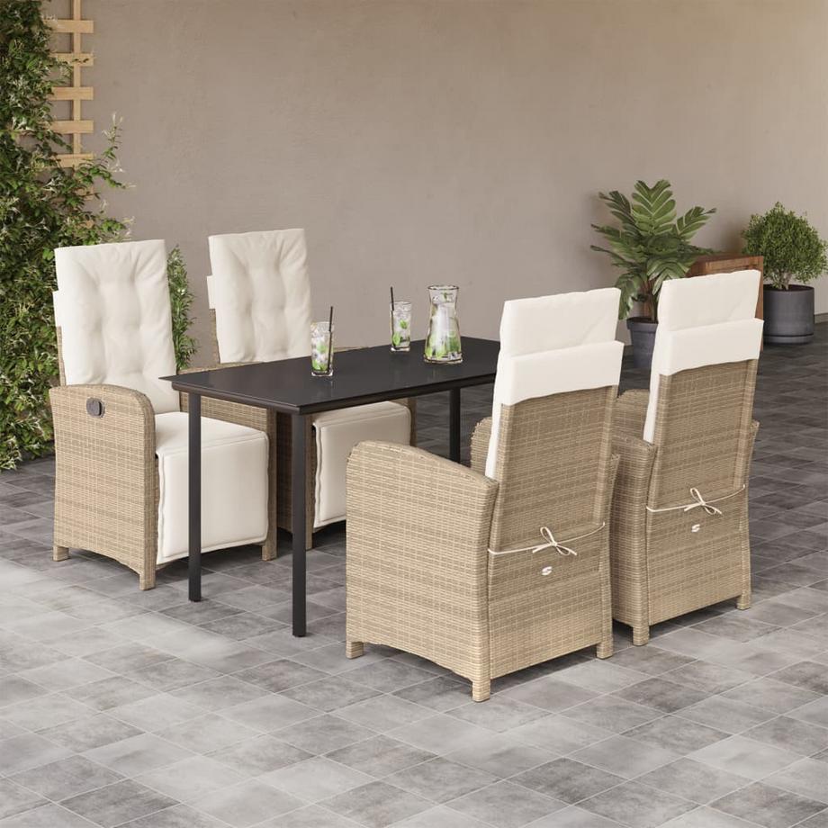 VidaXL Garten essgruppe poly-rattan  