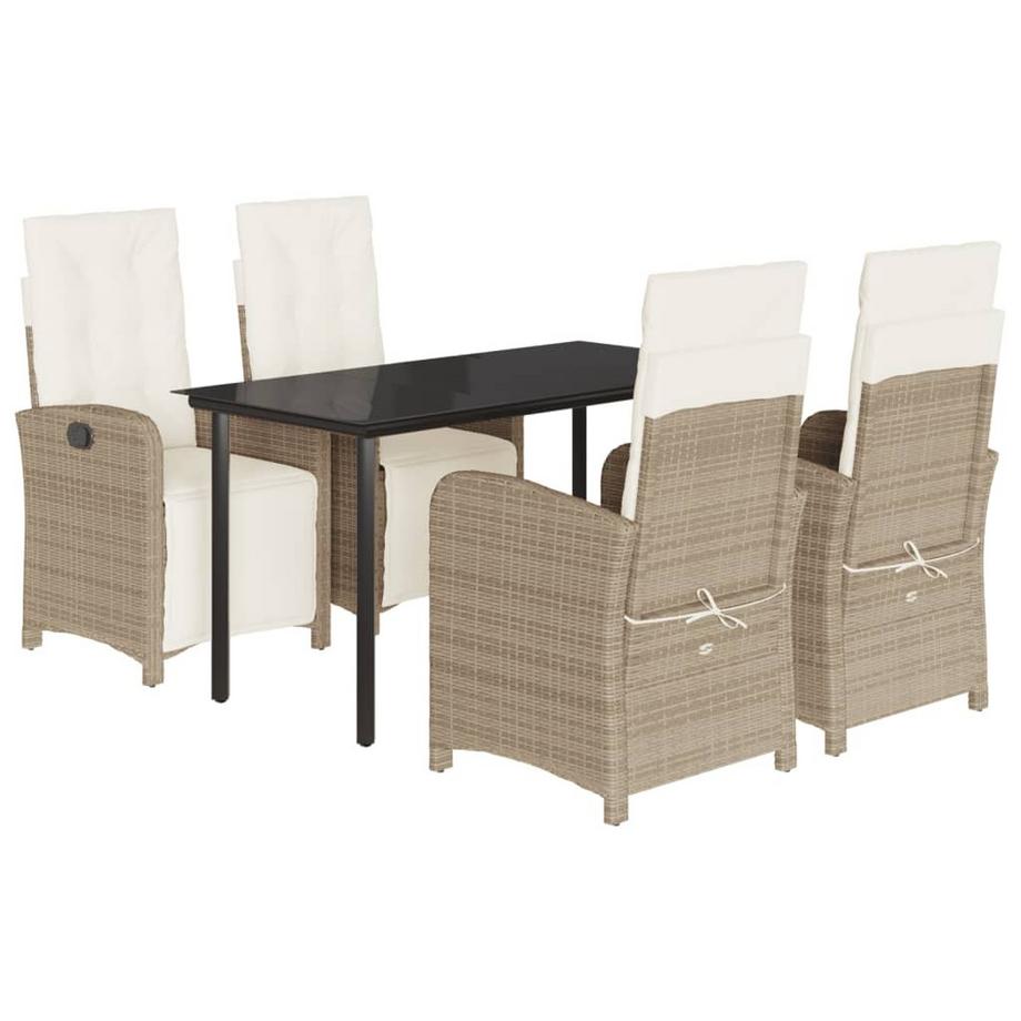 Garten essgruppe poly-rattan