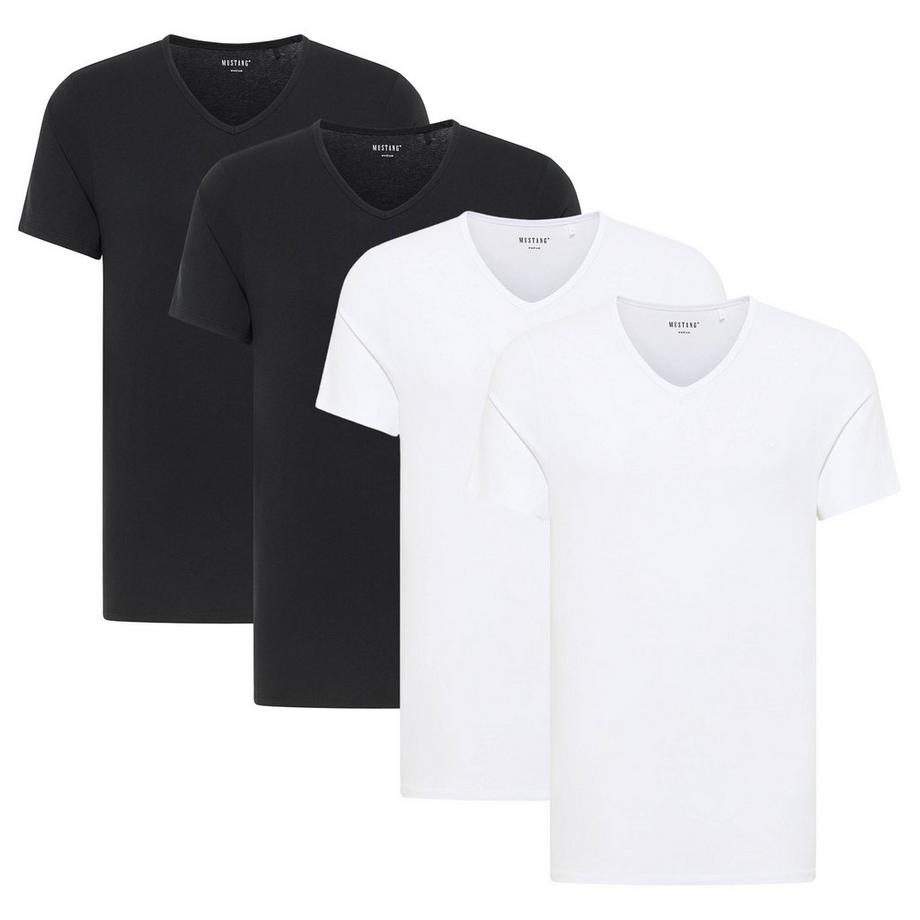 Maglietta Uomini Confezione da 4 Vestibilità confortevole-Style Amado 4-Pack