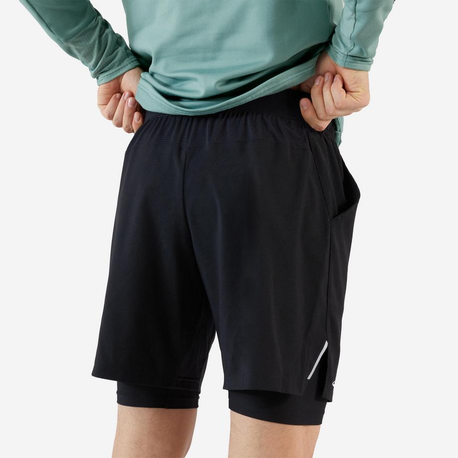 ARTENGO  Short uomo 2 in 1 Thermic sintetico 