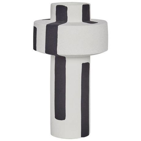 Beliani Vase à fleurs en Grès Moderne ESCOLAR  