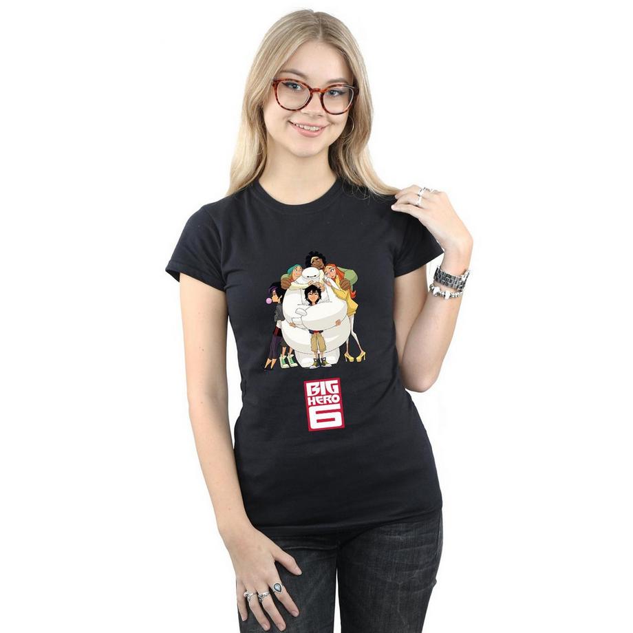 Disney Big Hero 6 Bedrucktes T-Shirt  