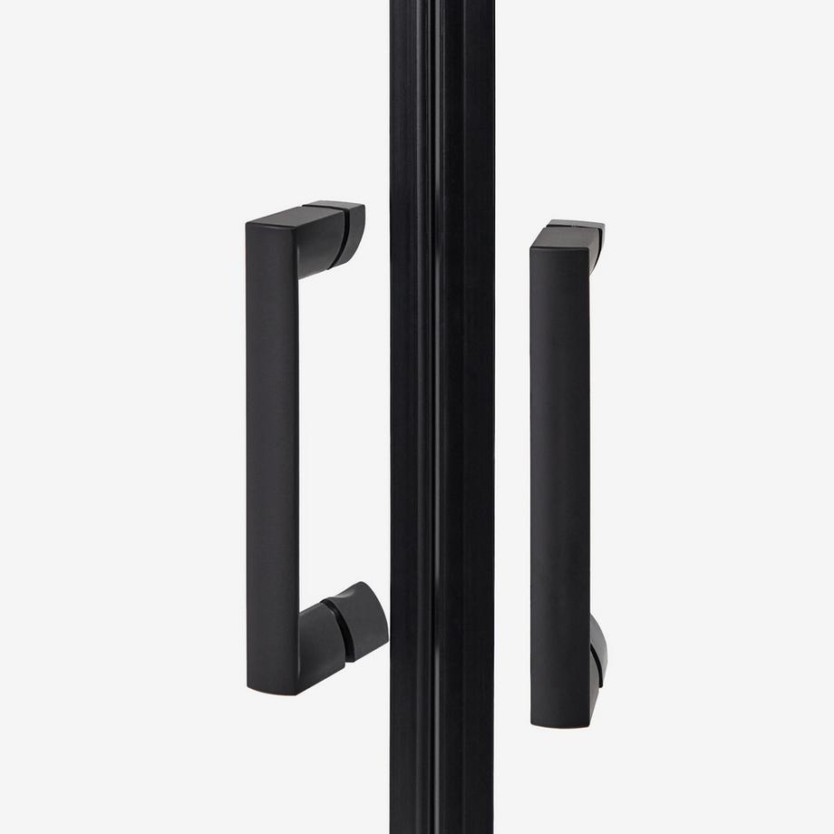 Beliani Cabine de douche en Verre de sécurité  JUKATAN  