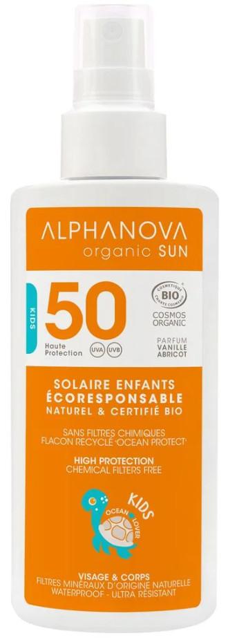 Alphanova  ALPHANOVA Spray solaire Kids Bio SPF50 (125g) 