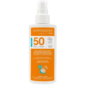 ALPHANOVA Spray solaire Kids Bio SPF50 (125g)